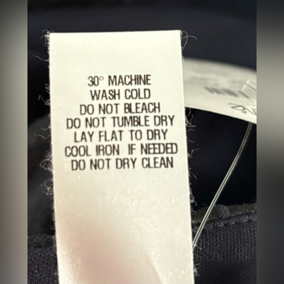 NWT Cache Colorblock Dress Navy/Black, Mesh Textured, Cut Out Back, Size 6 - Picture 4 of 6